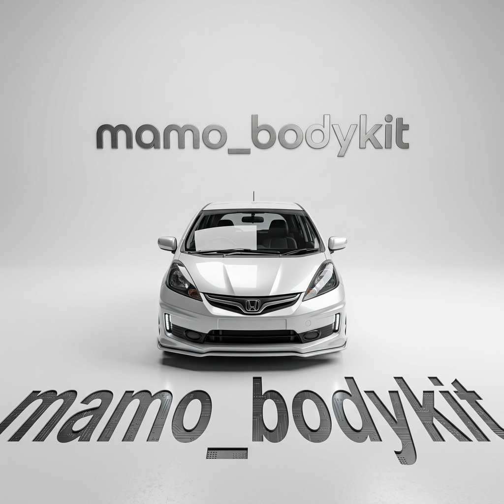 Bodykit Jazz Mmc Ge8 2012 2013 Bemper Upgrade Honda Jazz 2008-2011 Tanpa Ganti Lampu