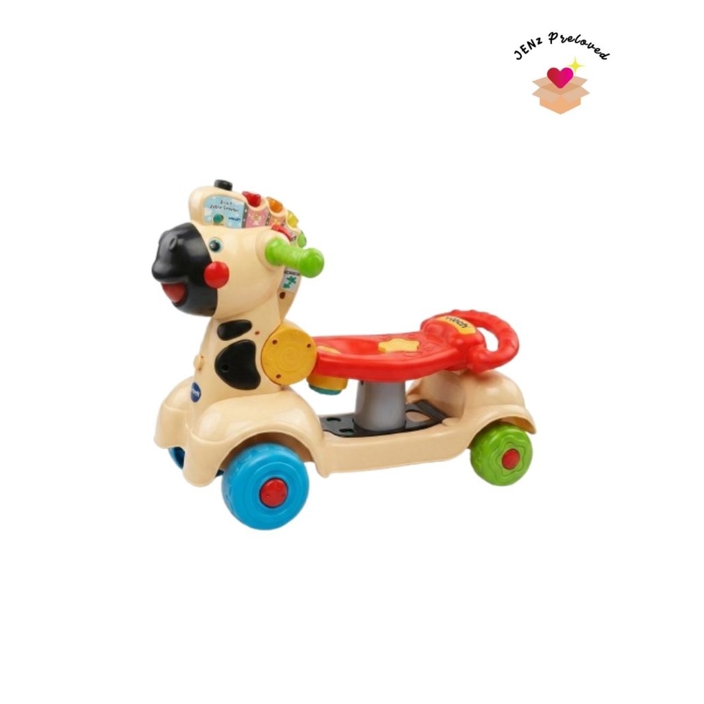 Mainan Edukasi & Ride On Anak VTech 3 In 1 Zebra Scooter