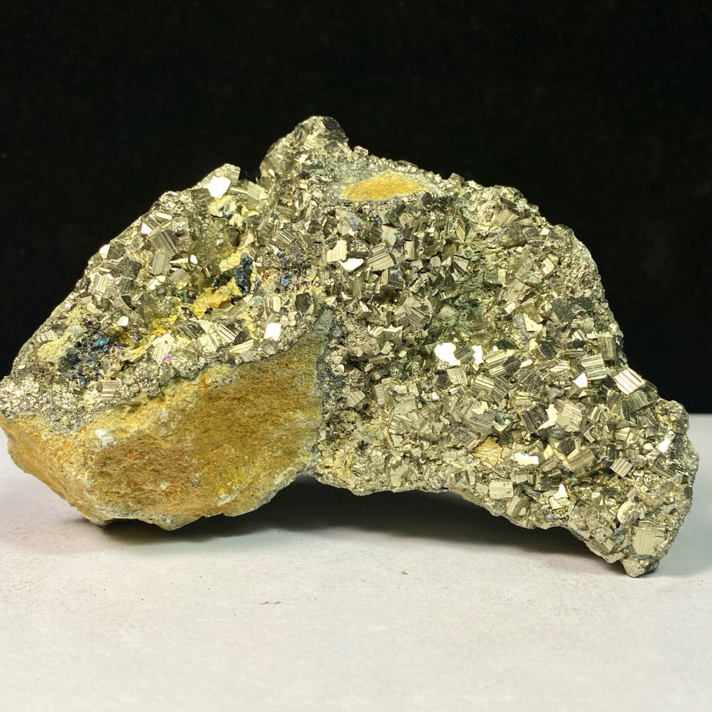271Gr Natural Pyrite Cube - Bongkahan Batu Pyrite - Gems Collection
