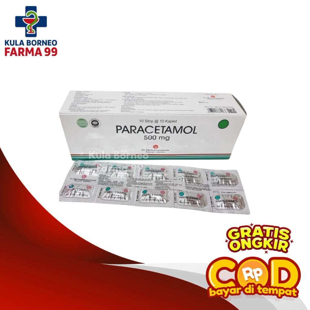 Paracetamol PIM 10 Tablet