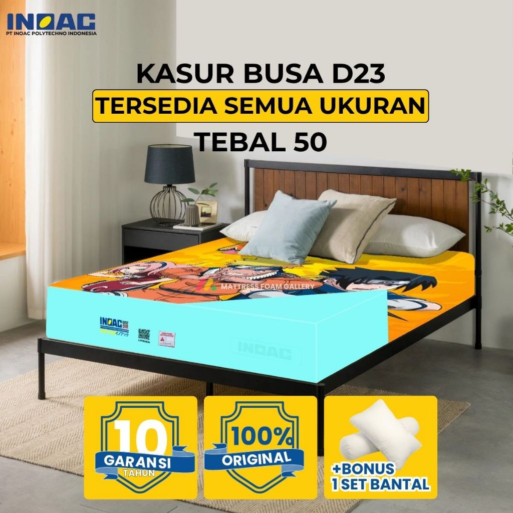 Kasur Busa INOAC EON Density 23 Tebal 50 cm Garansi 10 Tahun Original