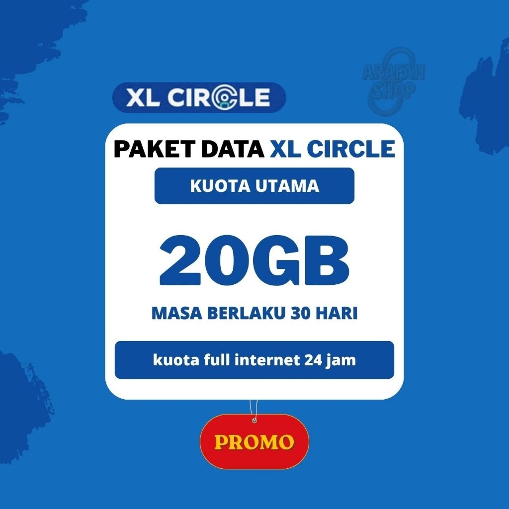 PAKET DATA XL CIRCLE Murah - Kuota Full Internet 24 Jam