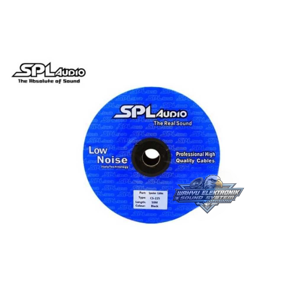 Cable Speaker SPL Audio CS-225 CS225 2x2,5mm / Kabel 225 Original Tembaga Murni