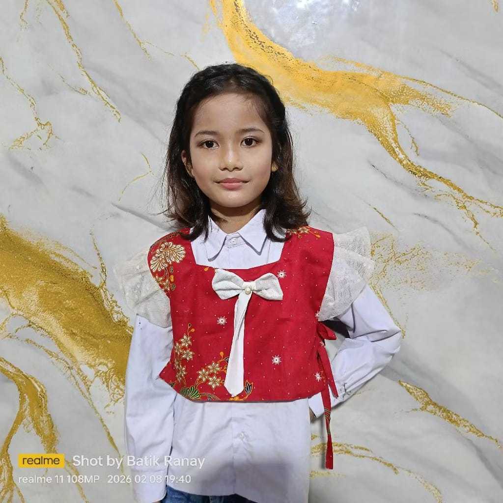 Rompi bolak balik batik/polos