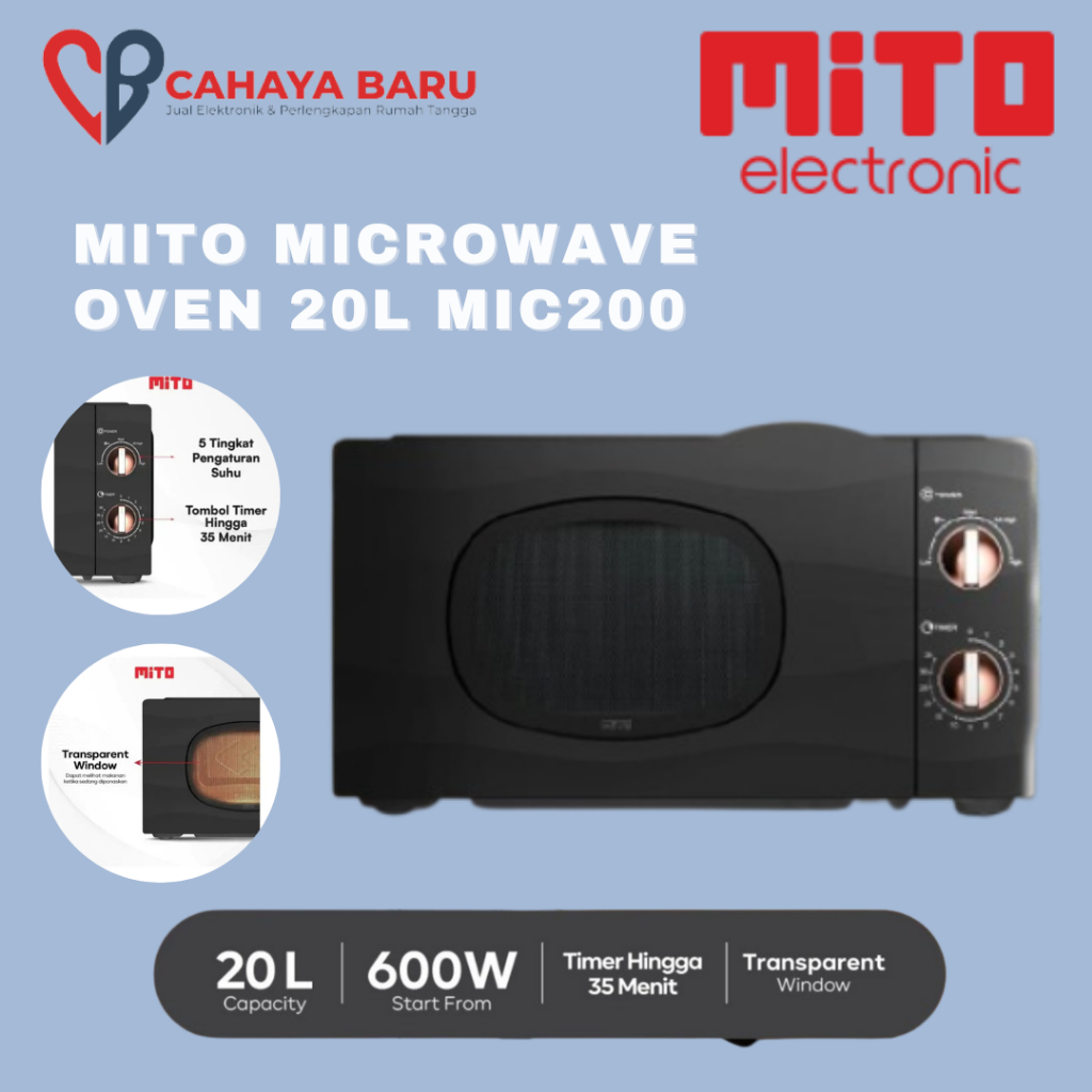MITO MICROWAVE OVEN 20L MIC200