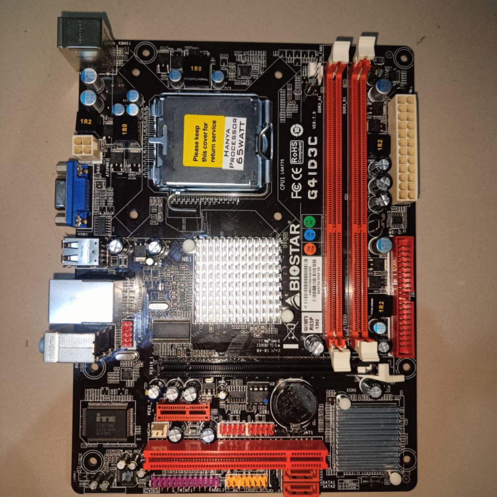 Motherboard Biostar g41 ddr3