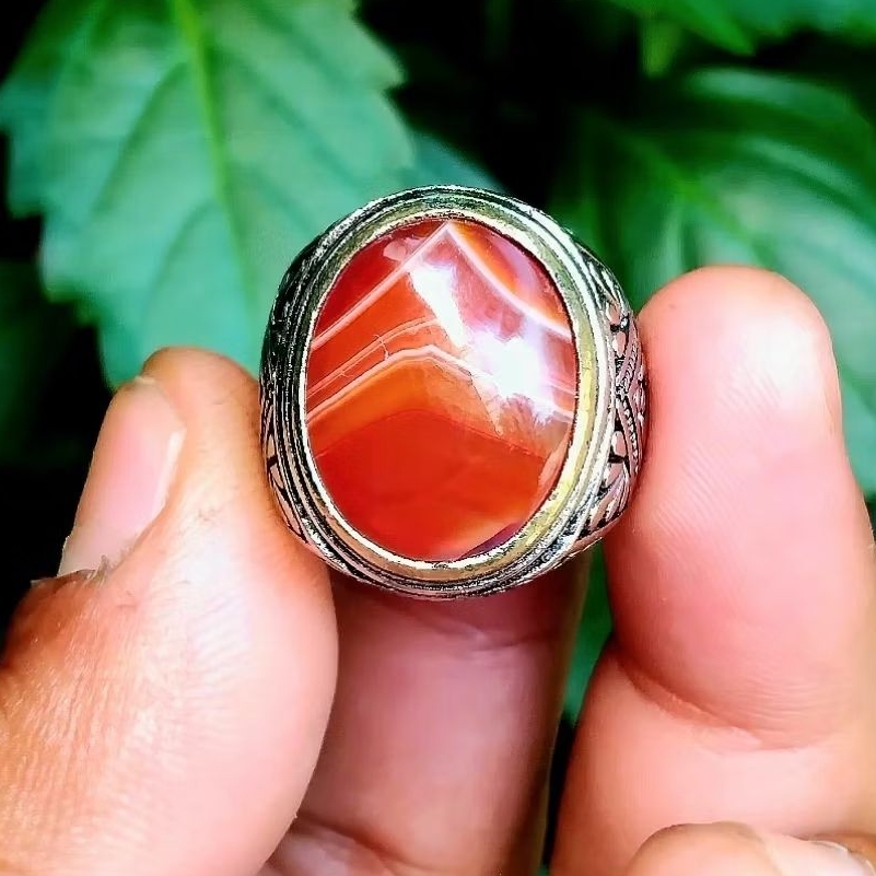 cincin batu akik sulaiman junjung derajat