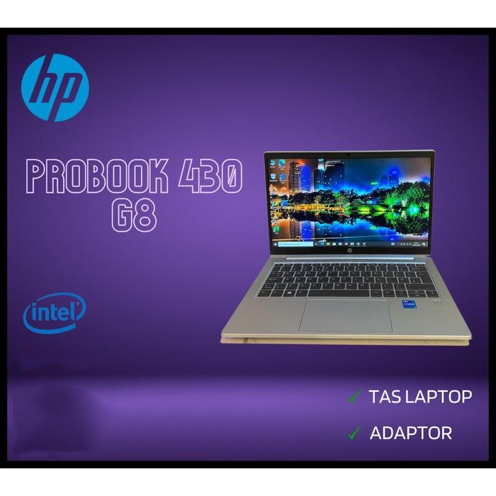 Laptop HP Probook 430 G8 Core i5 Gen 11 Ram 16GB SSD Mulus