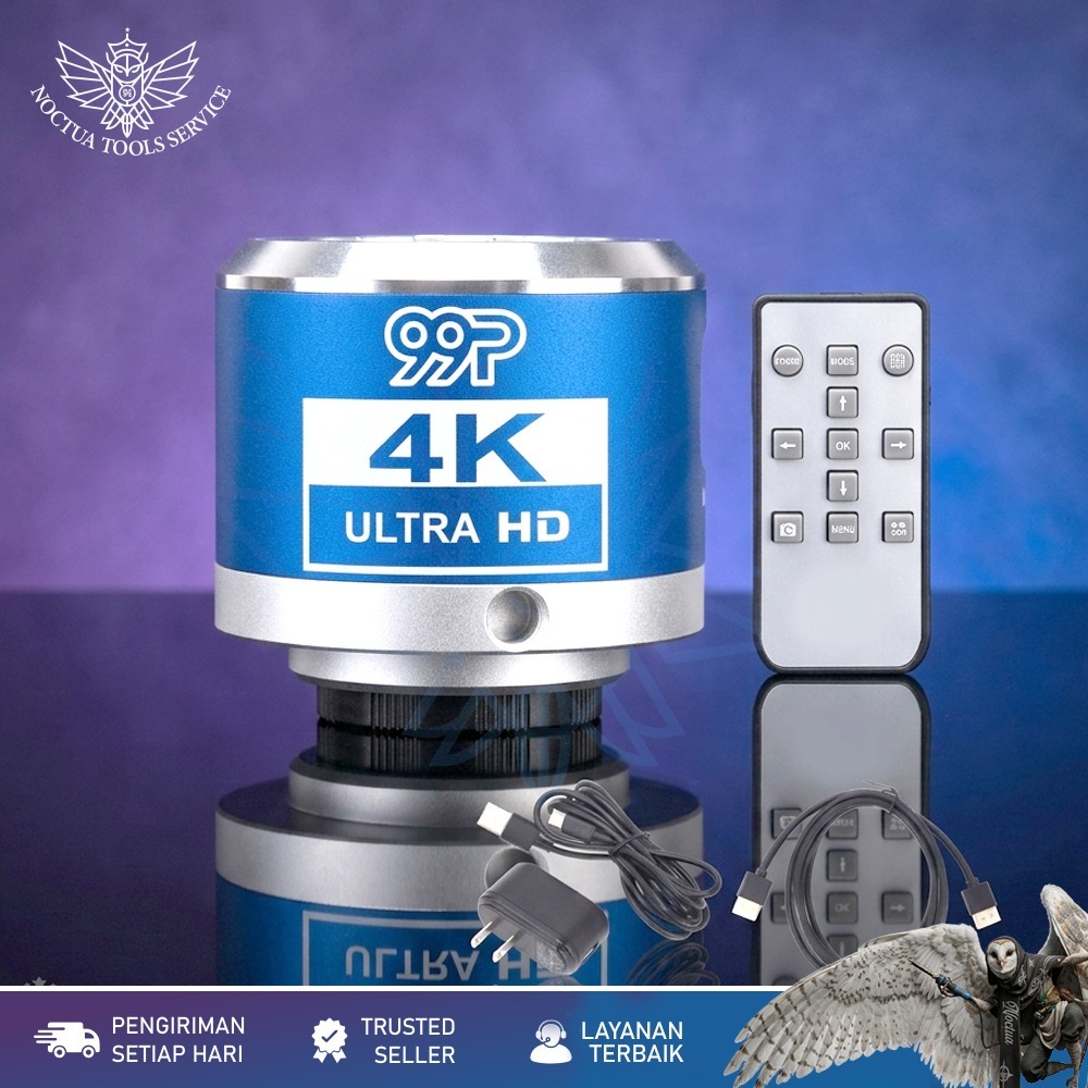 Kamera Mikroskop Trinokuler 4K  Ultra HD / Kamera Mikroskop 4K For 99P