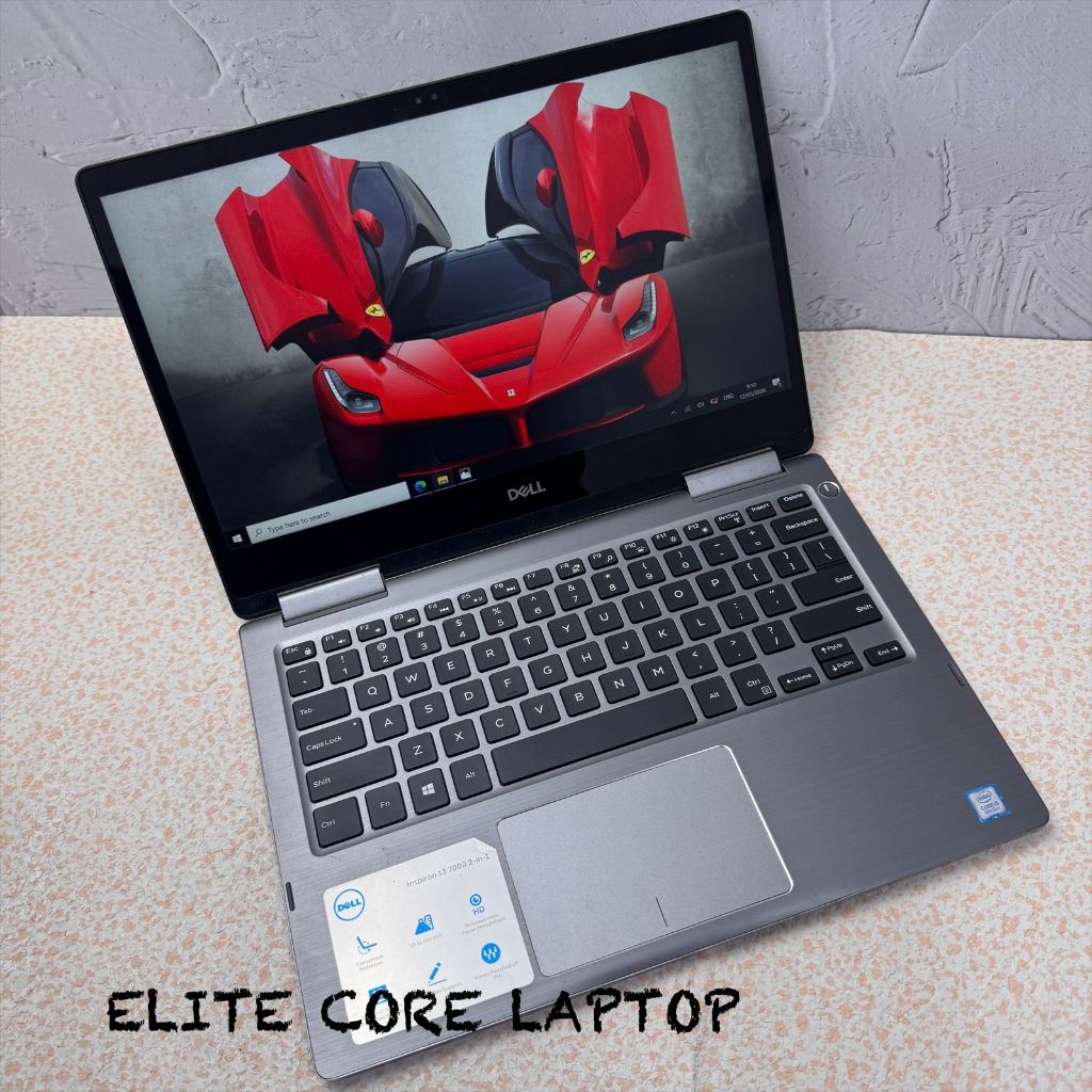 Laptop GRADE A Dell Inspiron 7373 2in1 Touchscreen Core i5 GEN 8 Layar 13 Inch Laptop Murah Bergaran