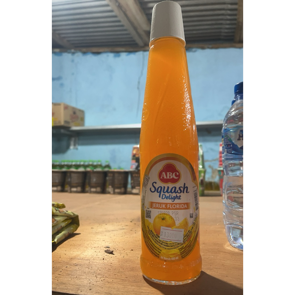 Sirup ABC Squash Mangga 450ml - Rasa Manis Segar, Cocok untuk Minuman dan Dessert
