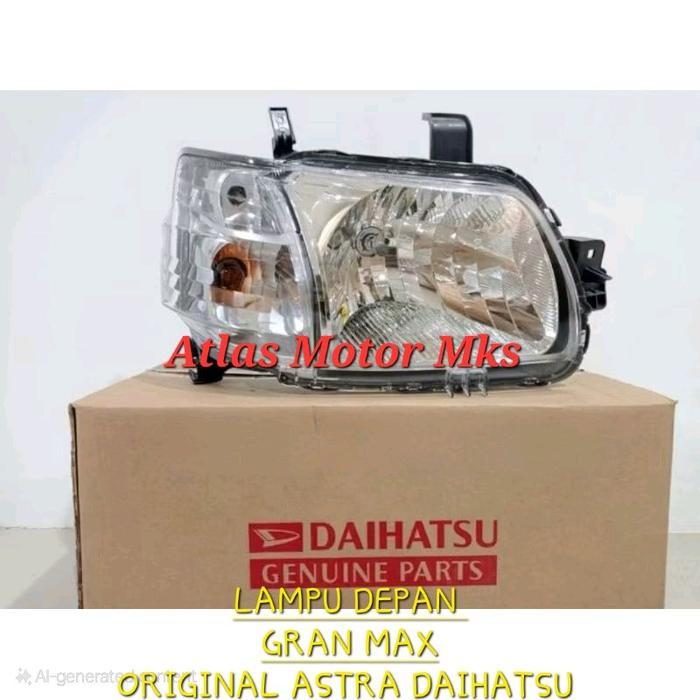 [1PC][ORIGINAL DHT] HEAD LAMP LAMPU DEPAN DAIHATSU GRAN MAX / GRANMAX / GRAN MAX MINIBUS / GRAN MAX 