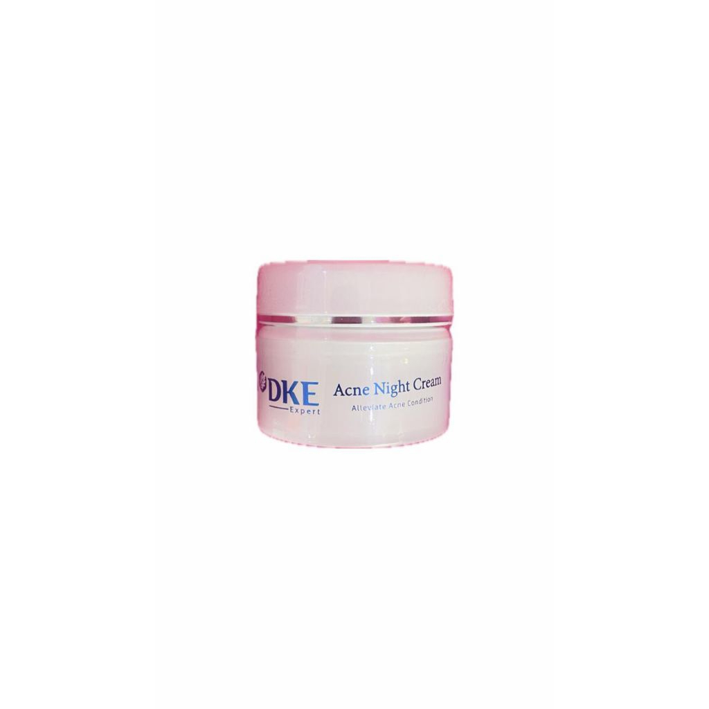 DKE Expert acne night cream untuk mengurangi kondisi wajah jerawat
