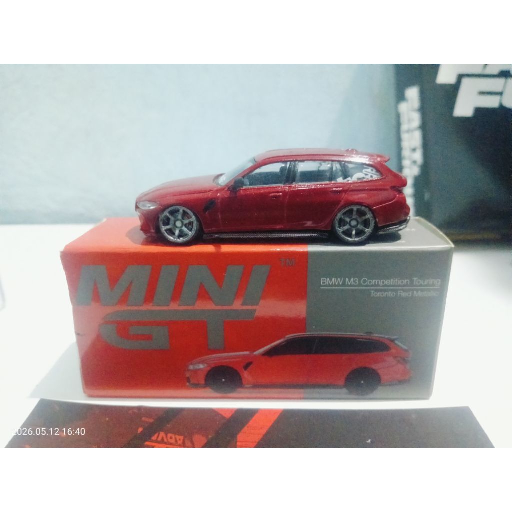 Mini Gt BMW M3 Touring Red Minus Parah