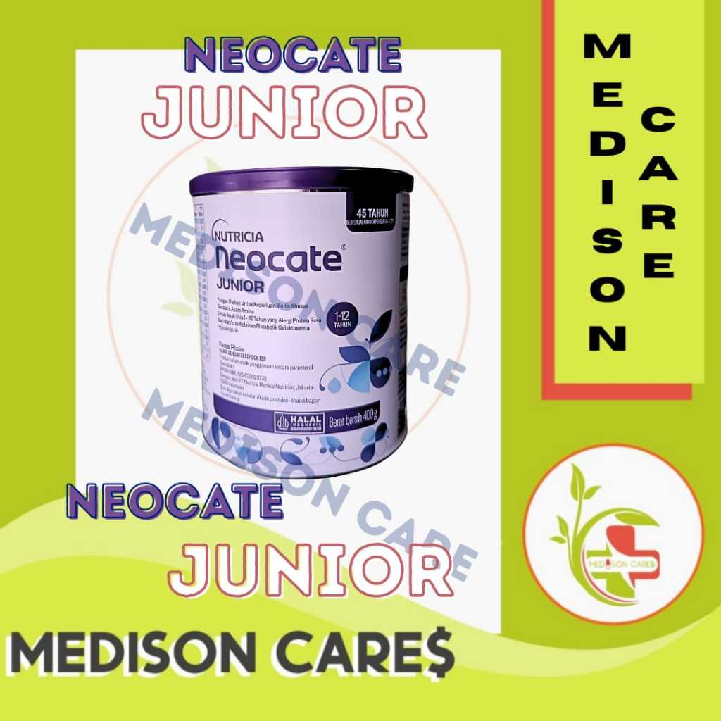 neocate junior neocate susu alergi  nutricia | 1-12 tahun 400gr