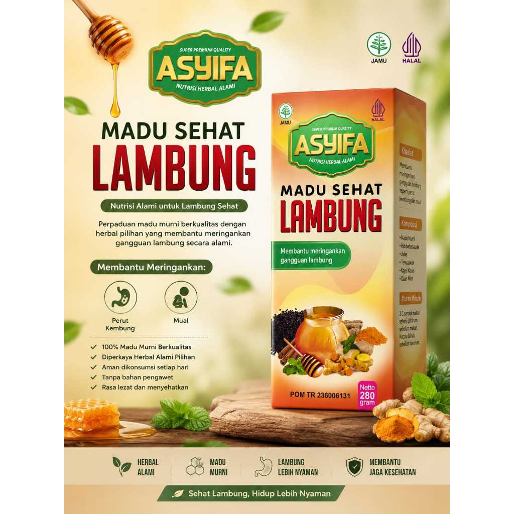 MADU SEHAT LAMBUNG ASYIFA