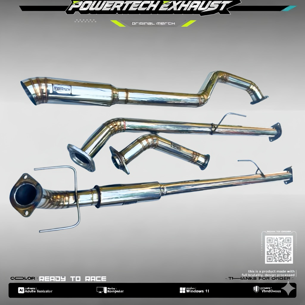 Knalpot Disel Innova Reborn 2Gd/Fortuner 2Gd