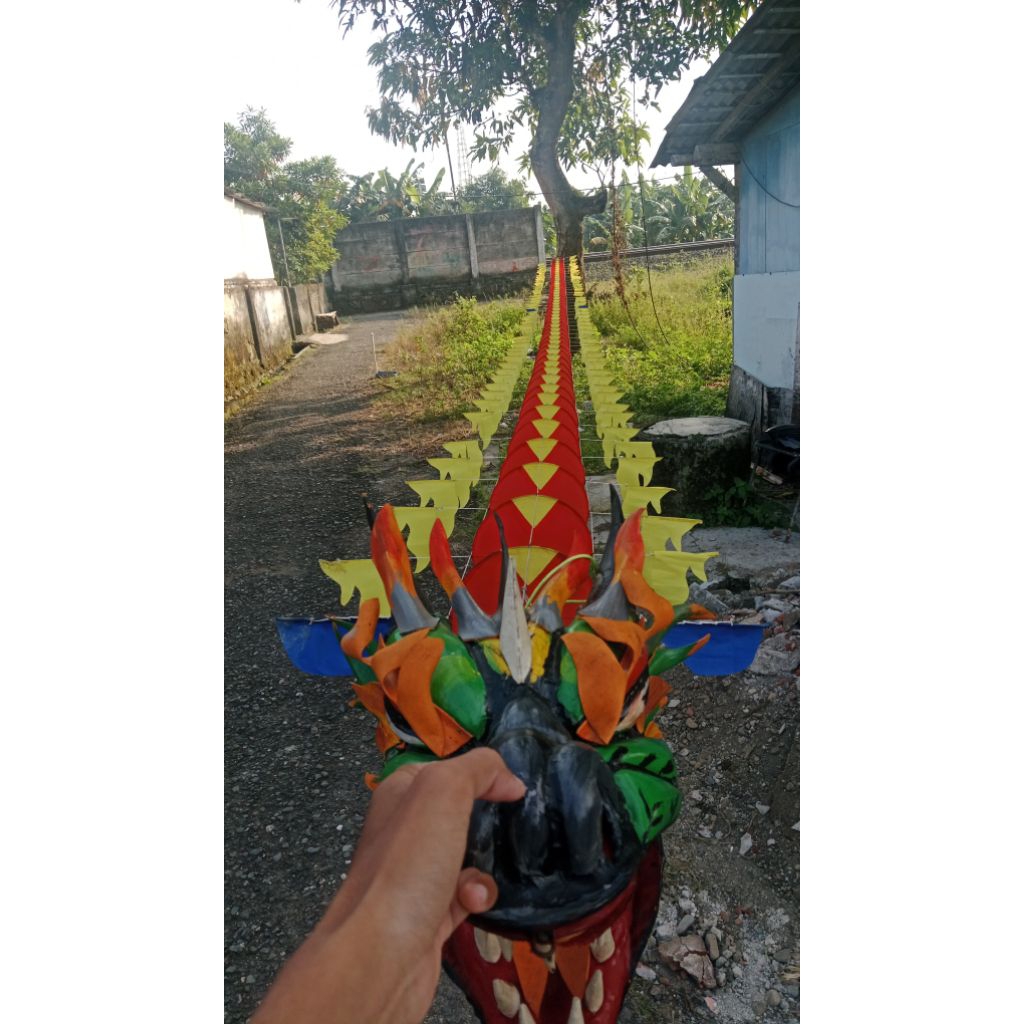 kepingan layangan naga dm 15 kain