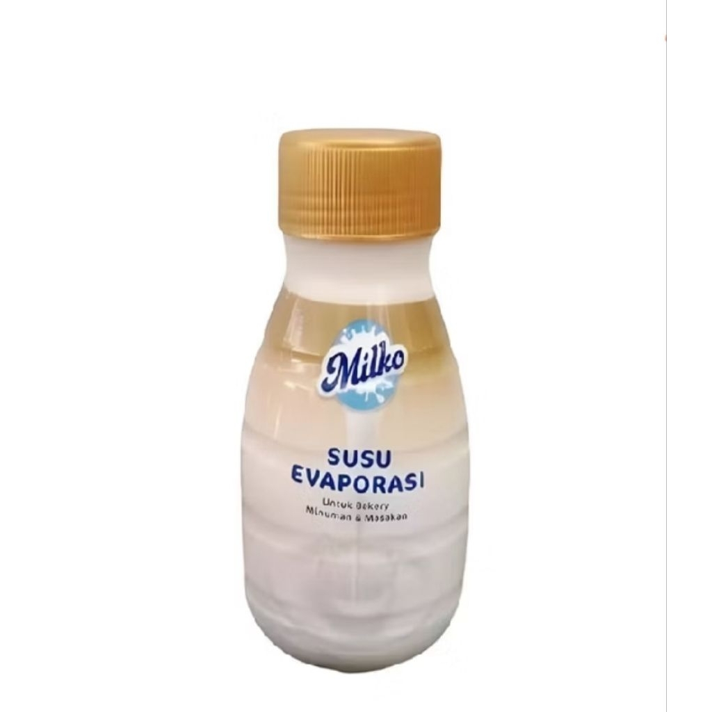 Milko susu evaporasi kemasan botol 210gr