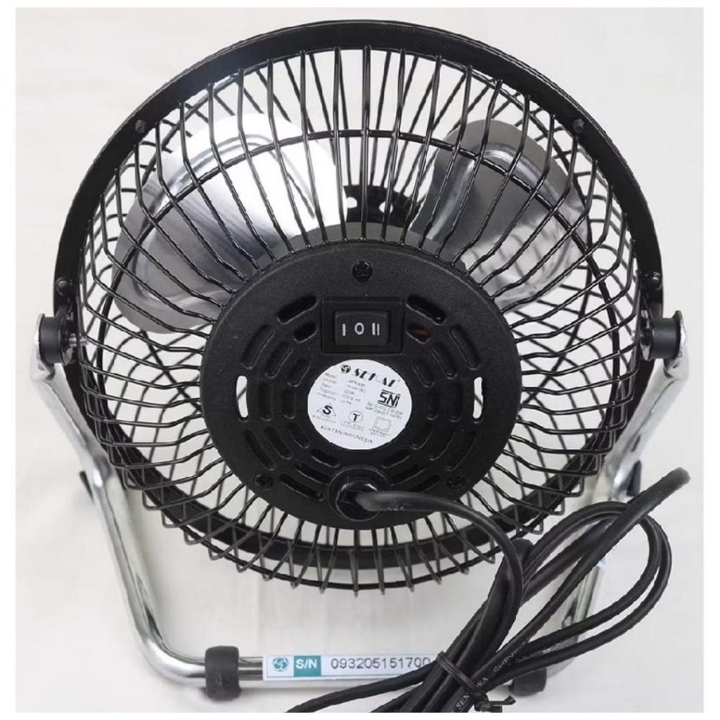 SEKAI Kipas Angin Mini Tornado 6'' / Sekai HFN 650 / Kipas Angin Meja 6 inch BESI