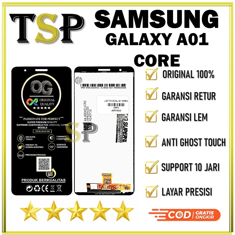 ORIGINAL 100%  LCD SAMSUNG GALAXY A01 CORE LCD ORIGINAL 100%