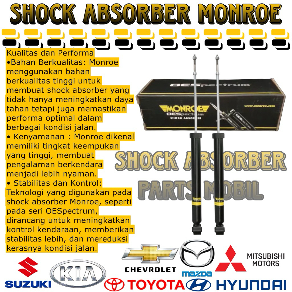 SHOCKBREAKER BELAKANG SUZUKI SPLASH MONROE OESPECTRUM ORIGINAL