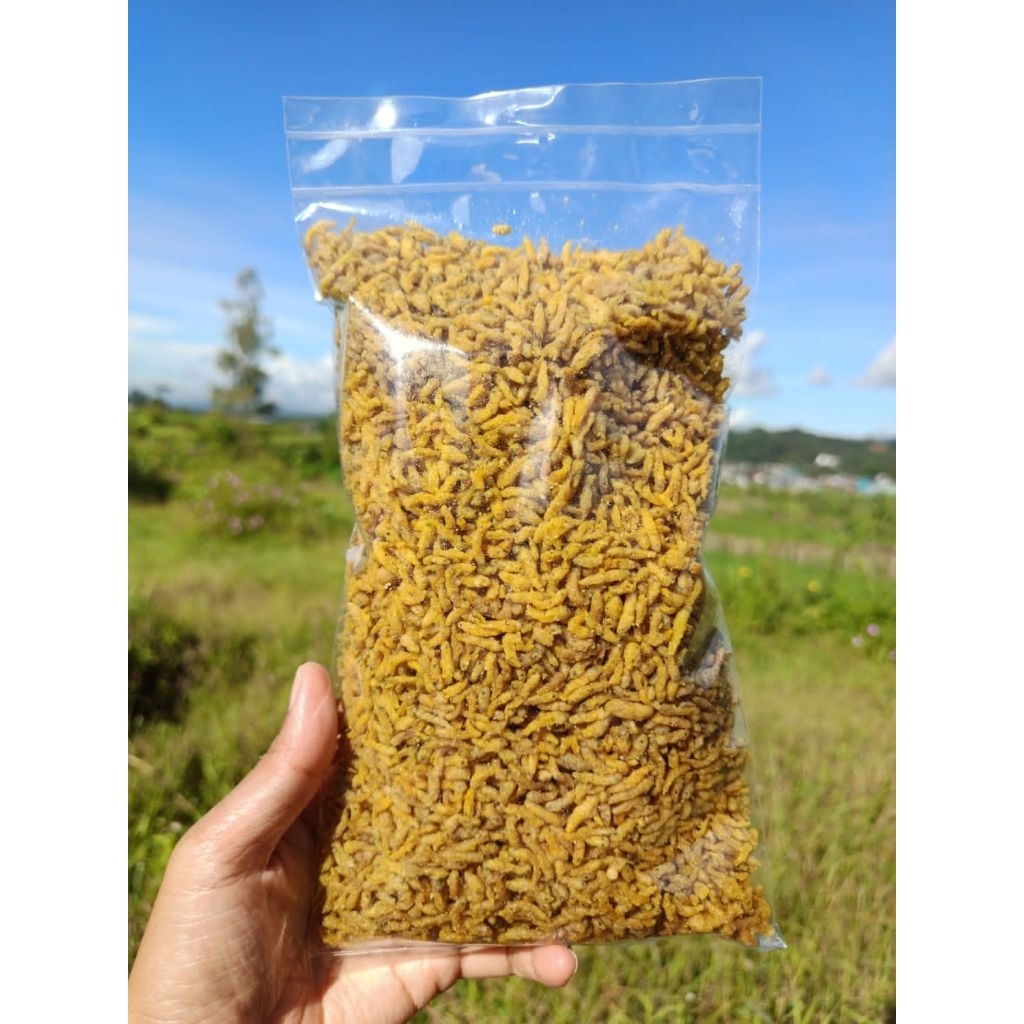 Ikan Sruwet Crispy MaknyussZz (250gram)  khas telaga menjer Wonosobo