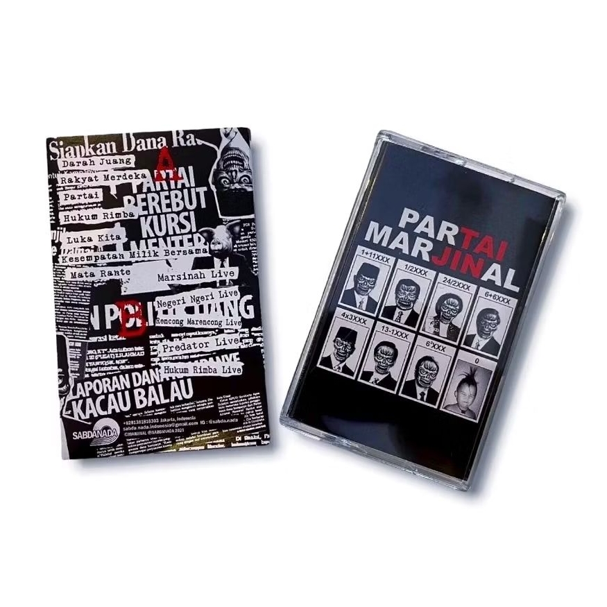 KASET TAPE MARJINAL - Partai Marjinal