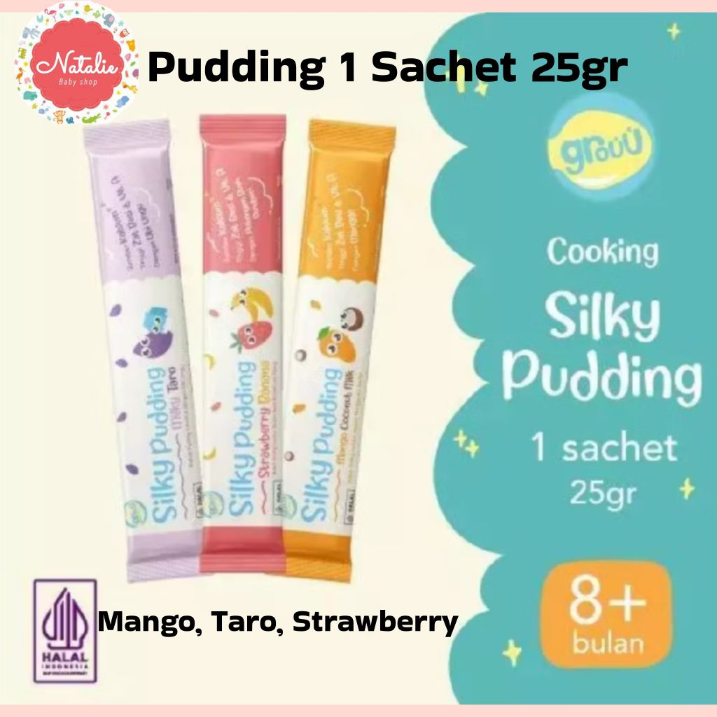 (1 Sachet) GROUU Silky Pudding 25gr