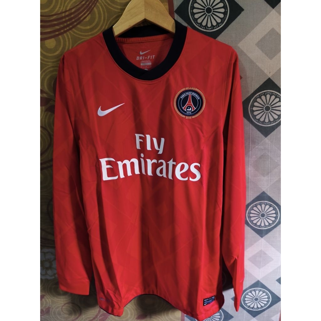 JERSEY PLAYER ISSUE PSG 2010 - 2011 40thn Aniversary PSG