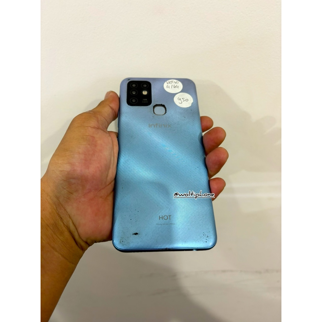 INFINIX HOT 10 4/64 4G LTE HANDPHONE ANDROID SECOND MURAH
