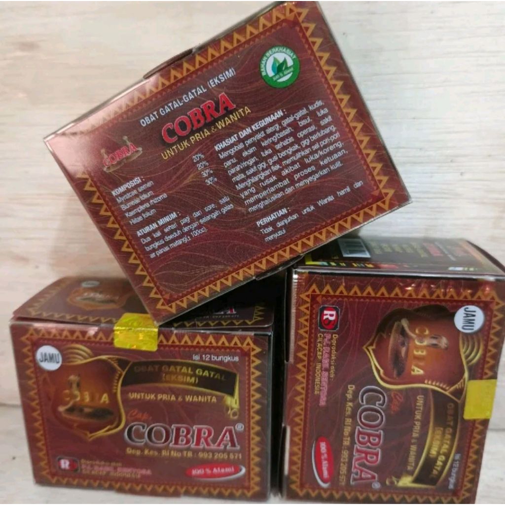 Jamu Cobra gatalEksim asli Mika