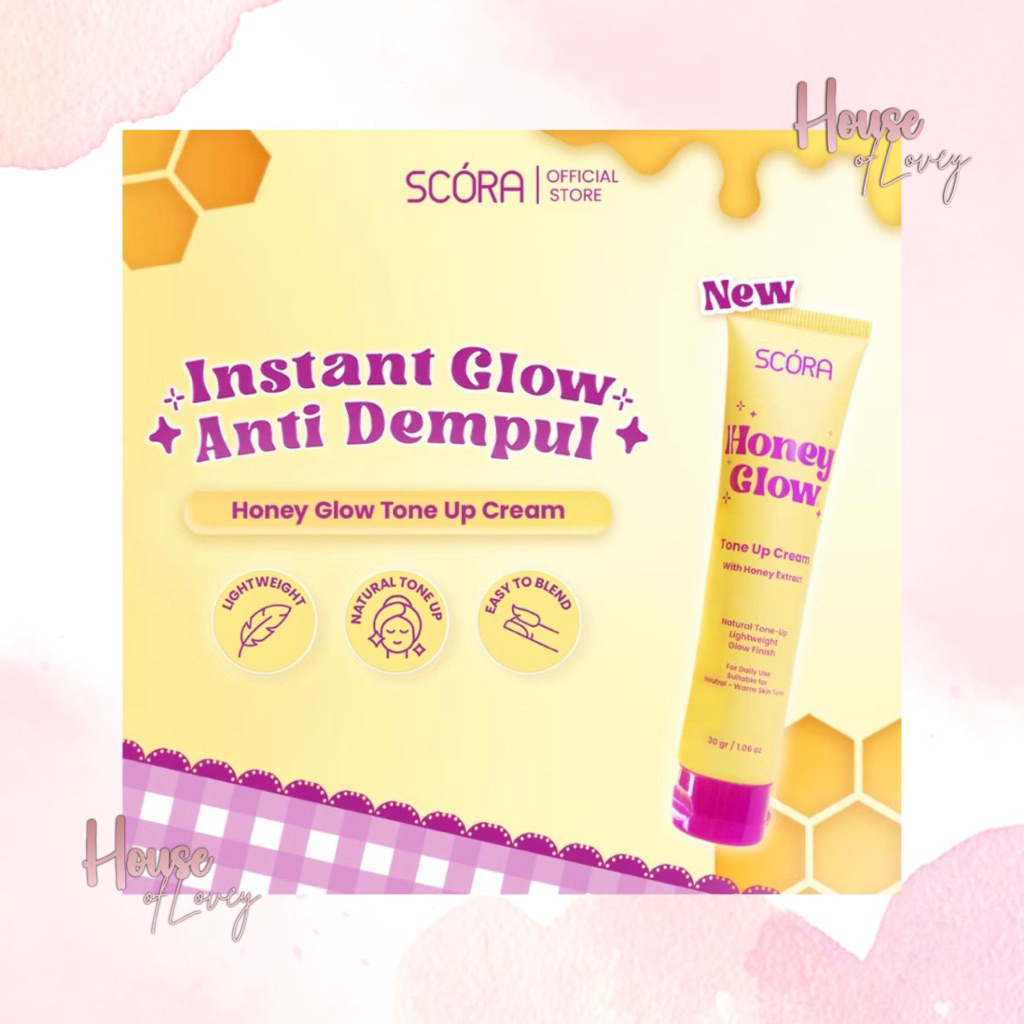 Scora Honey Glow Tone Up Crem