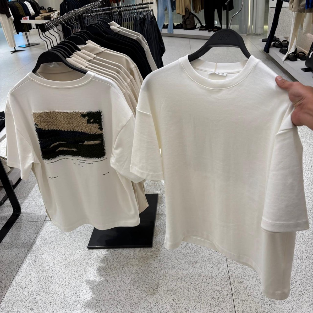 Jastipp. Tshirt Zara (Man)