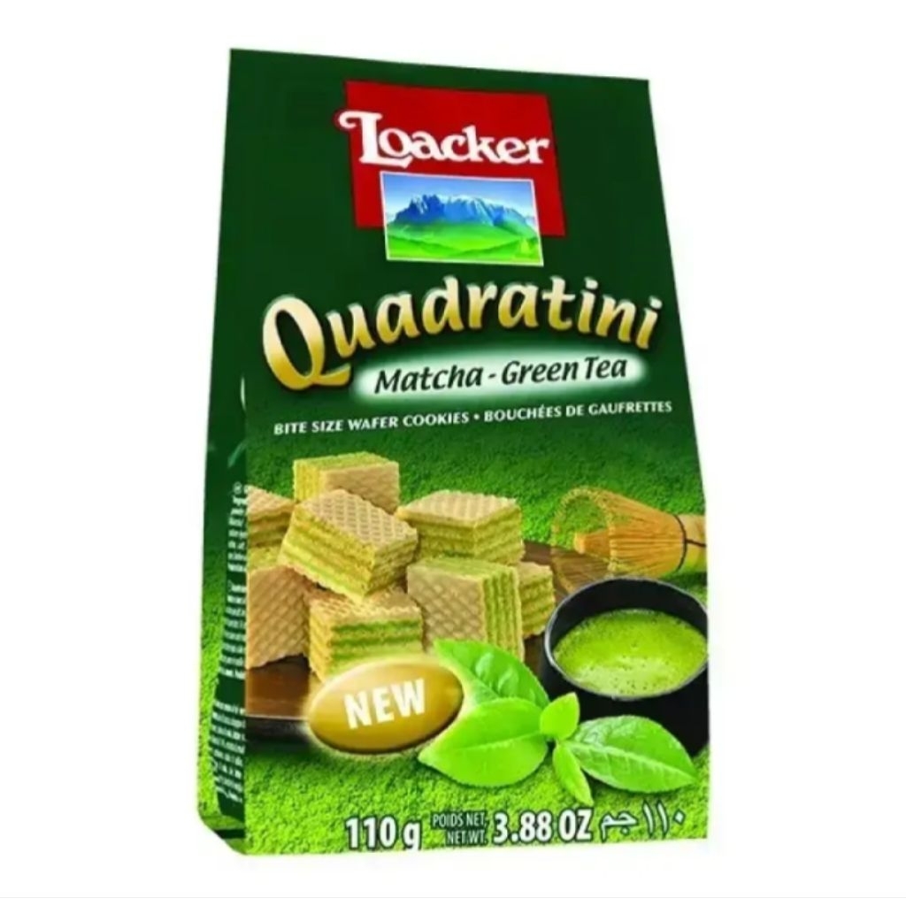 Loacker Wafer Matcha 110 gr