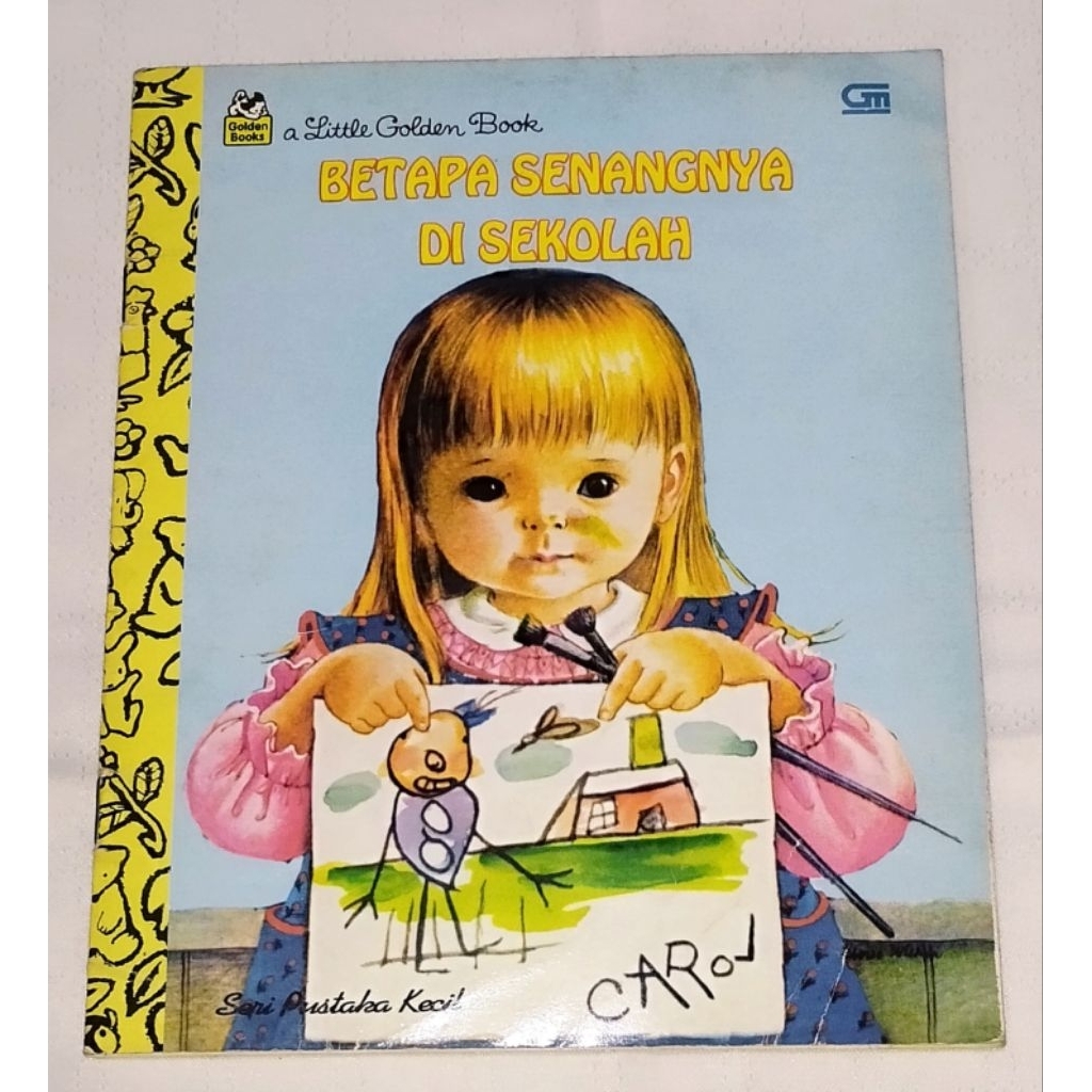 Betapa Senangnya Di Sekolah - Little Golden Book - Eloise Wilkin, buku cerita anak