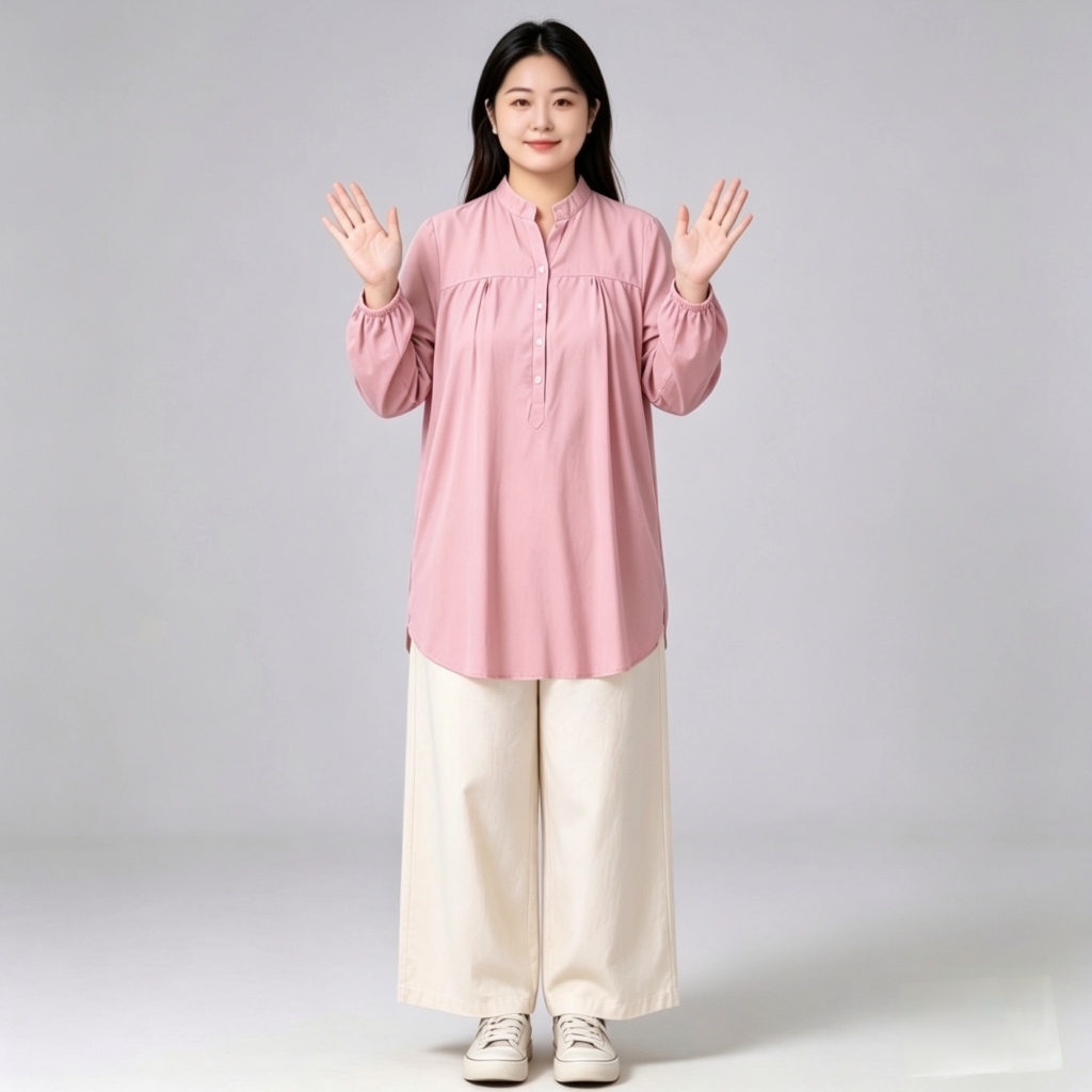 Sakinah Blus Wanita Rayon Viscose Jumbo Lengan Panjang Adem Loose Fit