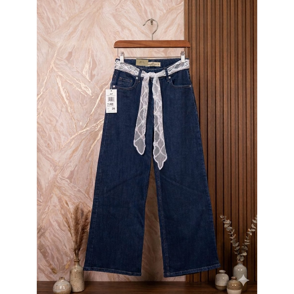 CELANA KULOT JEANS 7/9 CELANA JEANS WANITA