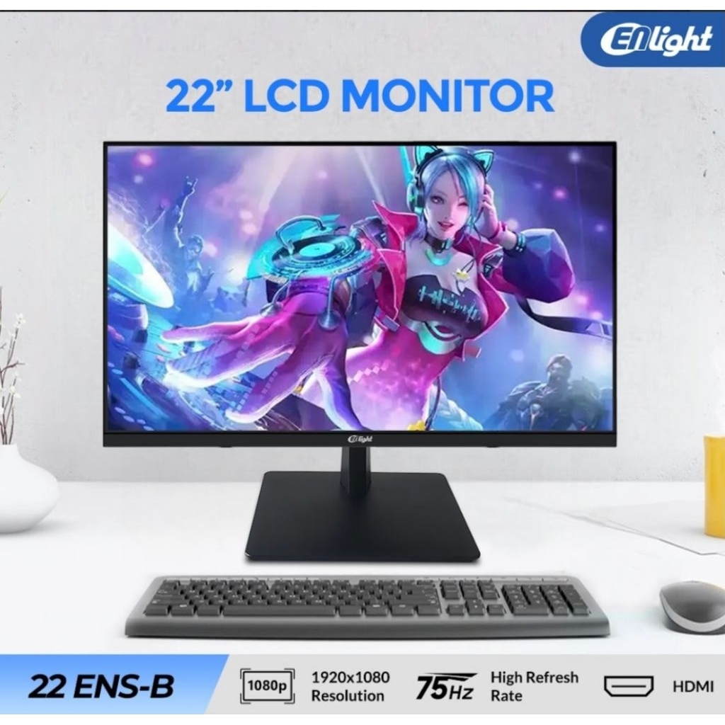 Monitor Enlight LED IPS 22ENS-B - Full HD 22" Inch