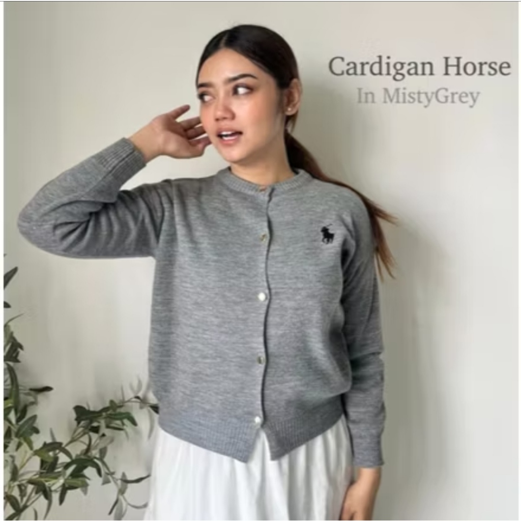 KARDIGAN RAJUT HORSE PREMIUM TERBARU