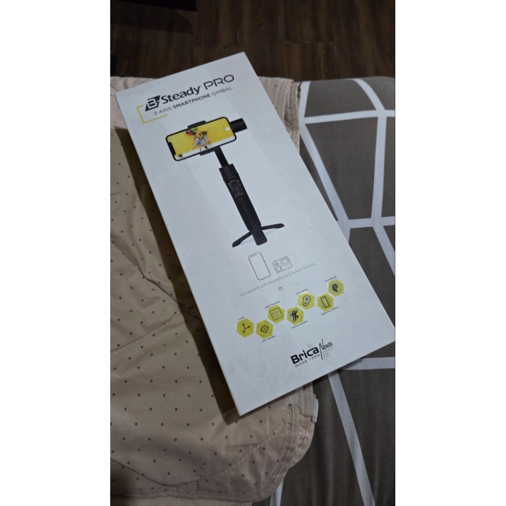 Brica B Steady Pro Gimbal Stabilizer / Selfie Stick / Tongsis Second