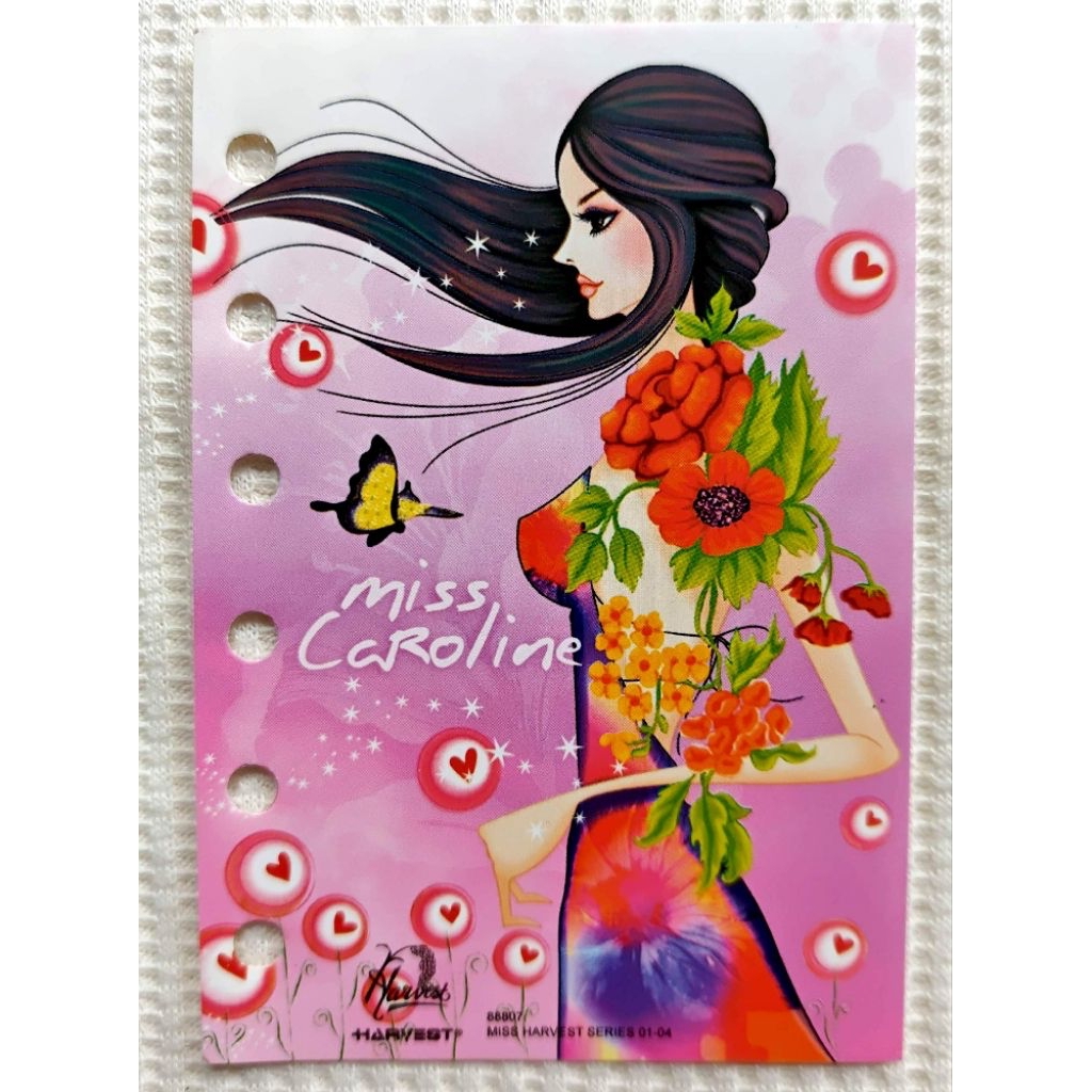 (HARGA PER LEMBAR) Kertas Binder Kecil Harvest A7 / Kertas Orji / Kertas Binder Mini / Loose Leaf Mi