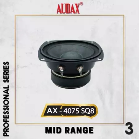 AUDAX Speaker Mid Range AX 4075 SQ8 Speakers - AX-4075 SQ8 Speaker AUDAX AX 4075