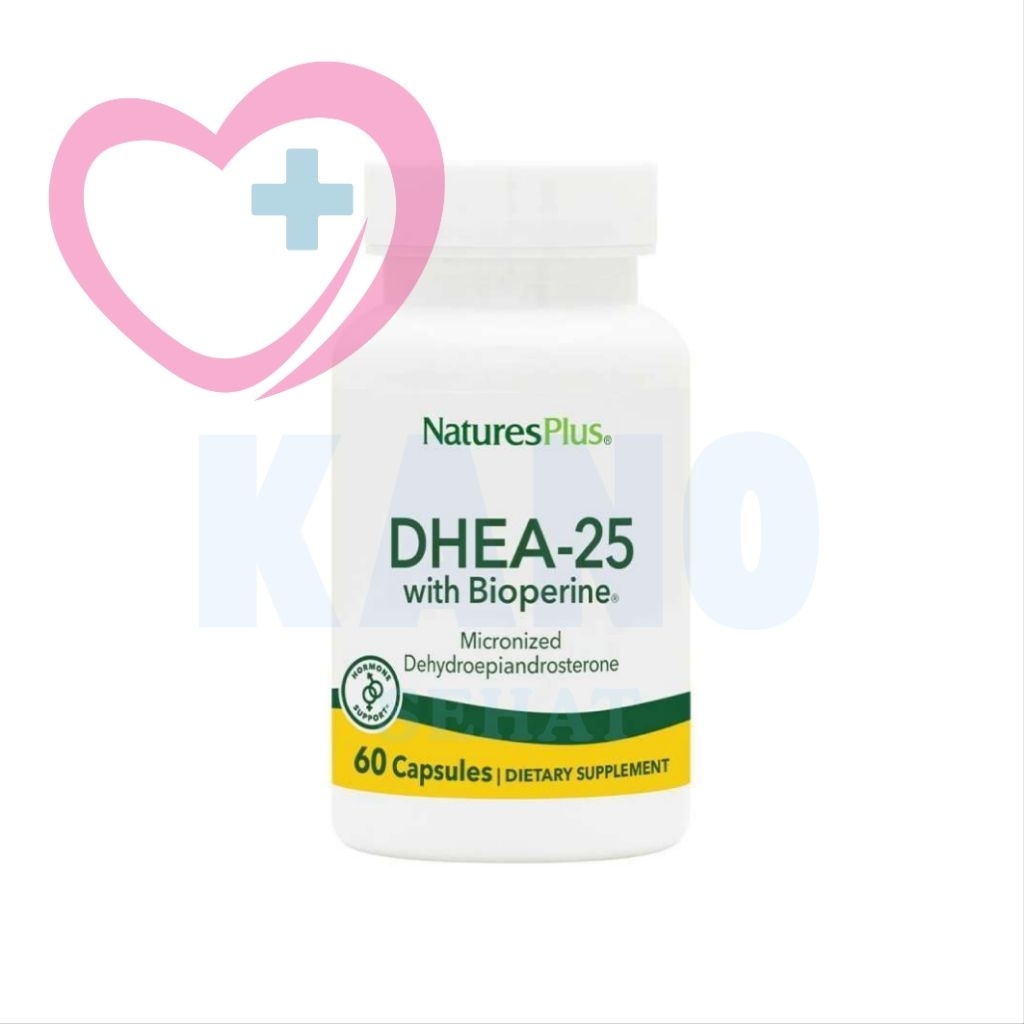 Suplemen Kesehatan Nature's Plus DHEA - 25 60 Kapsul