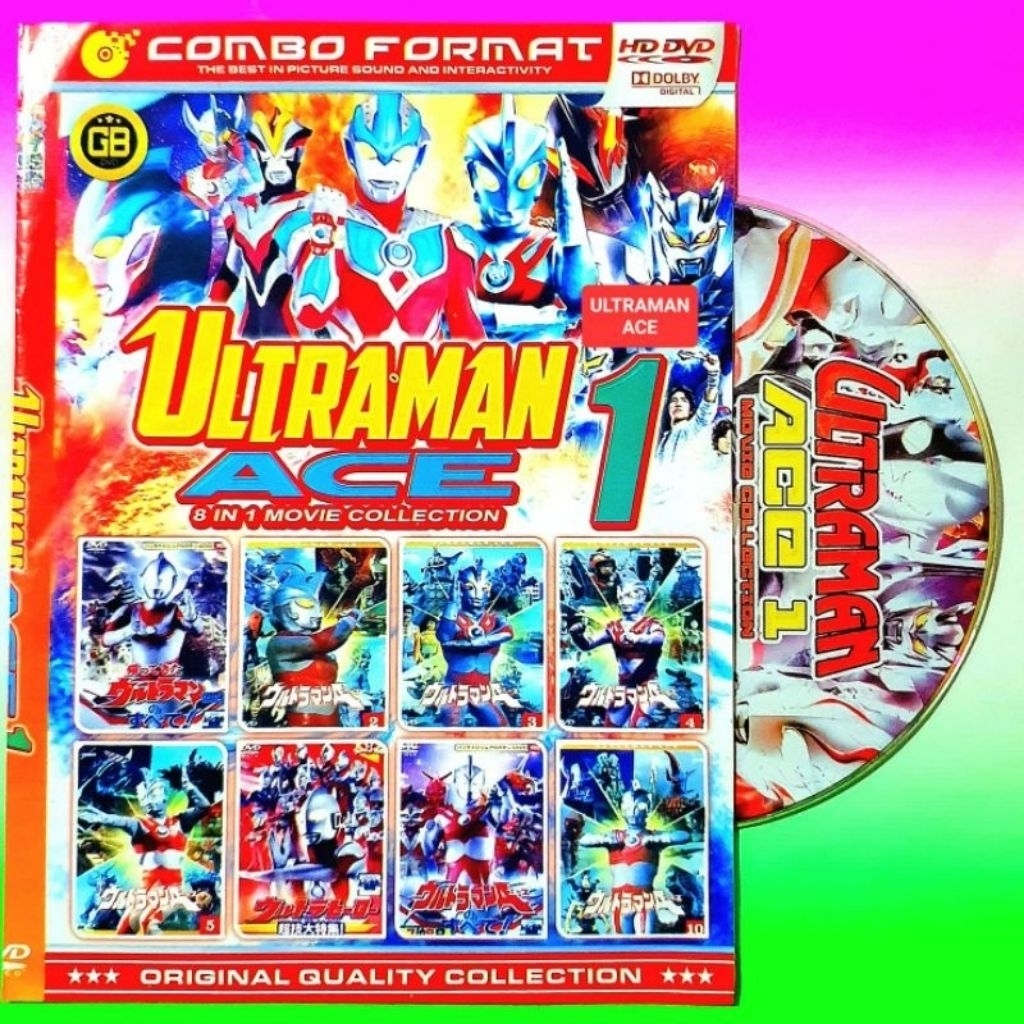 KASET DVD FILMM ANAK ANAK TERBARU ULTRAMAN DUBBING BAHASA INDONESIA-KASET DVD ULTRAMEN