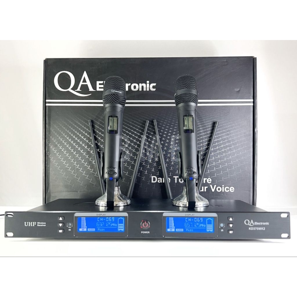 Professional Wireless Microphone QA Electronic KD370MK2