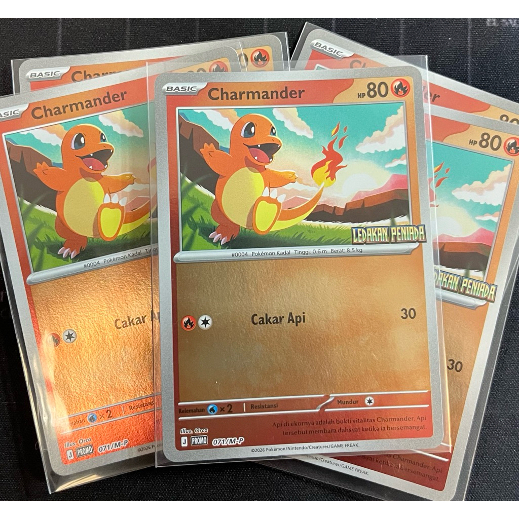 Kartu Promo Ledakan Peniada Charmander