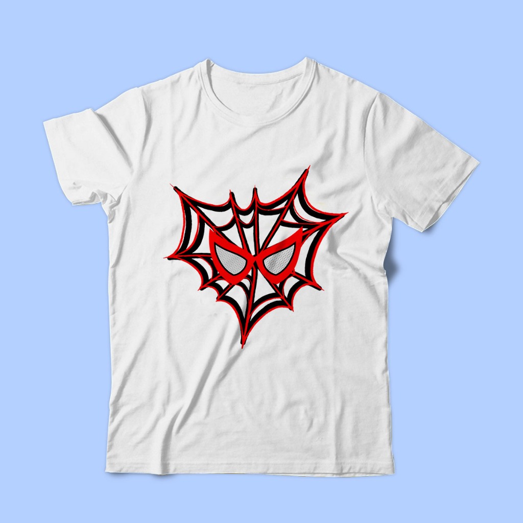Kaos anak Laki Perempuan Gambar Spiderman Baju Murah