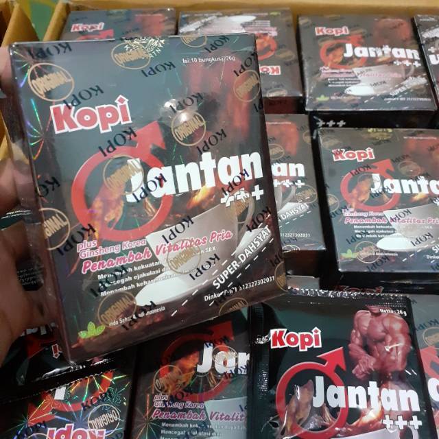 Kopi Herbal Untuk PriaJantan Perkasa Original 1 BOX
