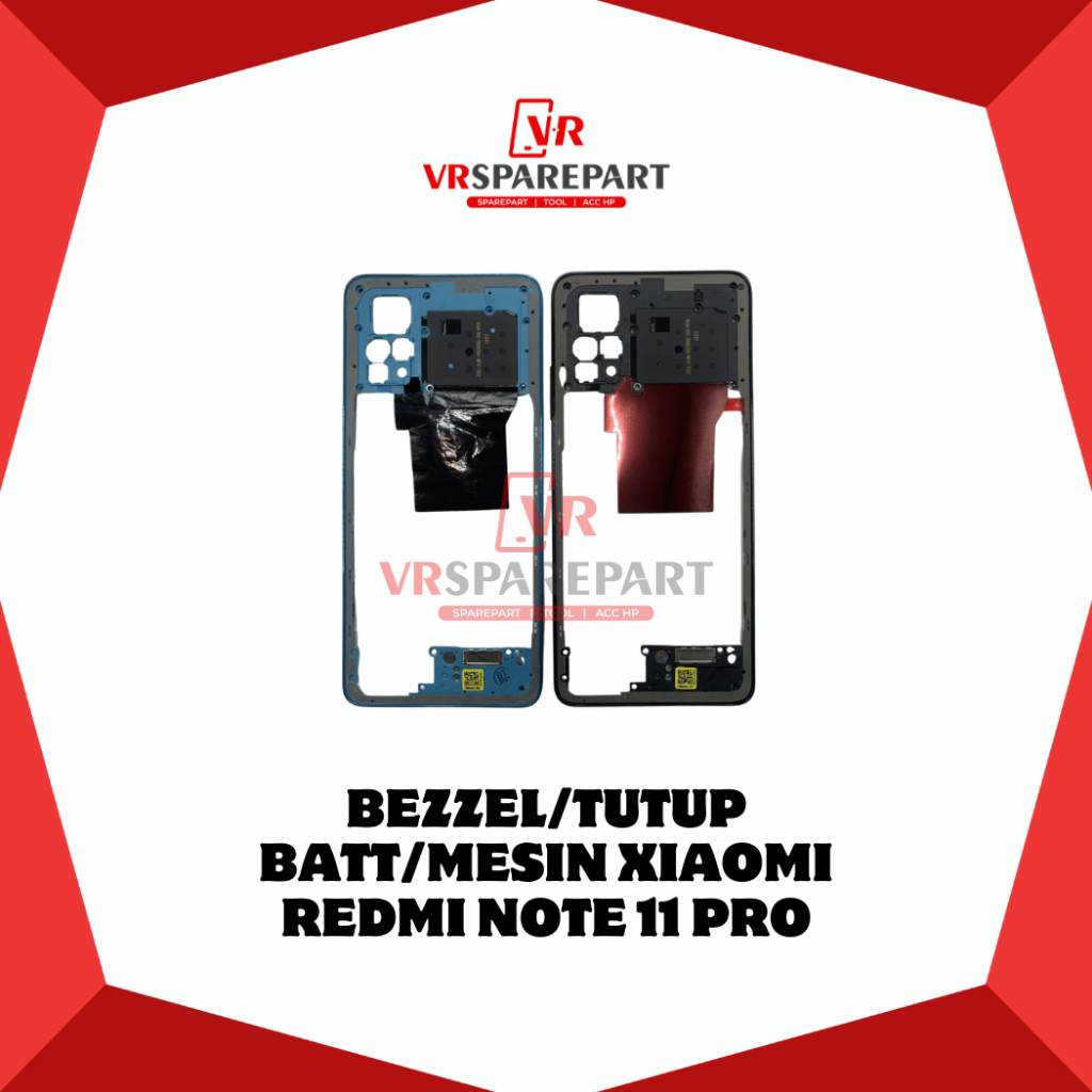 TUTUP BATERAI XIAOMI REDMI NOTE 11 PRO / TUTUP MESIN / BATRE